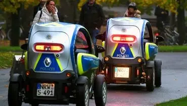 خودروهای الکتریکی پلیس آلمان