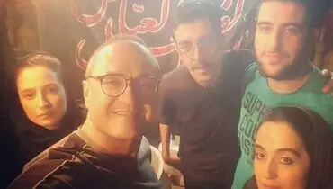 سلفی متفاوت رامبد جوان و نگار جواهریان+عکس