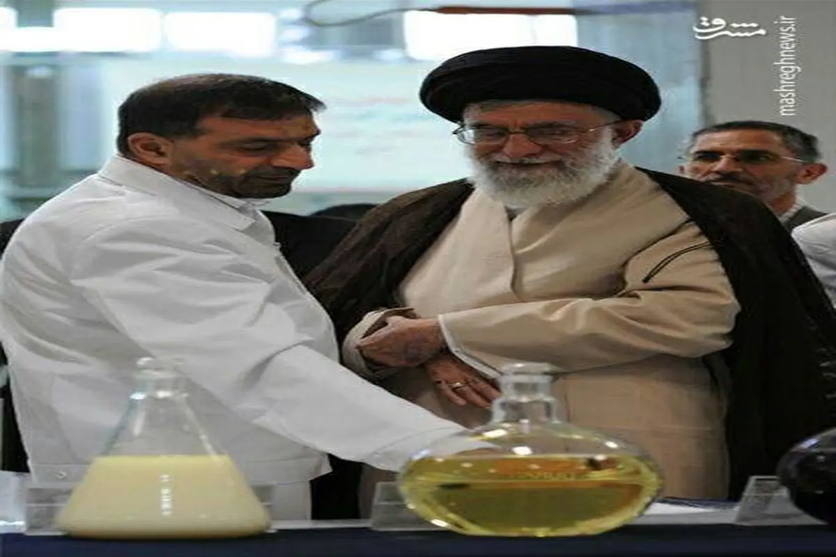 پدر موشکی ایران در کنار رهبرانقلاب +عکس
