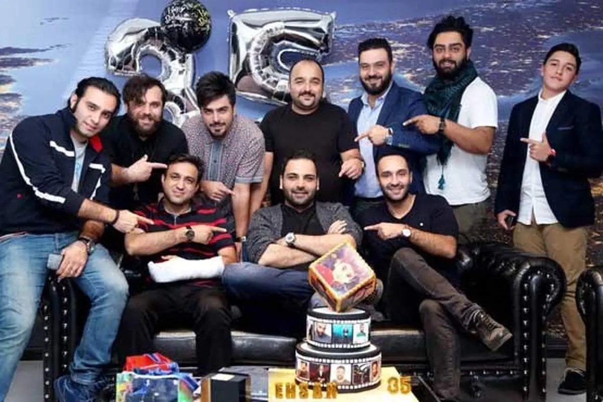 تولد ٣٥ سالگی مجری معروف