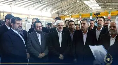 با حضور معاون اول رئیس‌جمهور انجام شد؛ افتتاح واحد بزرگ ریسندگی در قم با سرمایه گذاری بانک ملی ایران