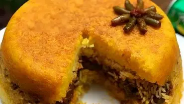 آموزش تهیه لوبیا پلو با ته‌چین زعفرانی؛ ترکیب طعم و عطر پاییزی
