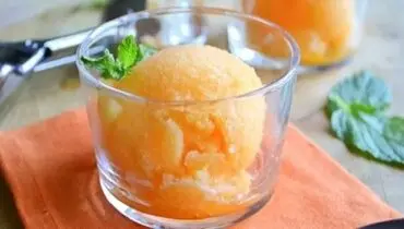 تو خونه بستنی نارنگی درست کن!
