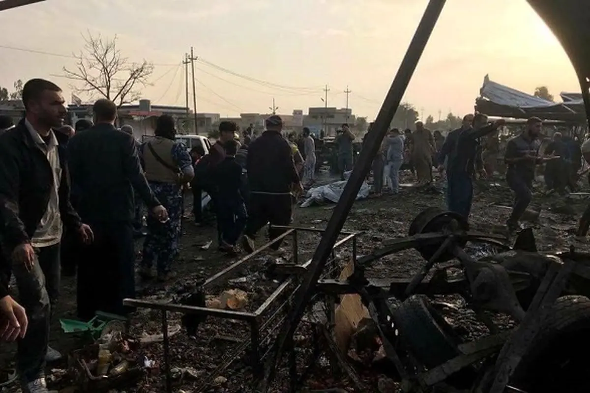 دست‌کم ۶۰ کشته و زخمی در انفجار کامیون در عراق