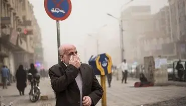 گرد و خاک شدید در اهواز