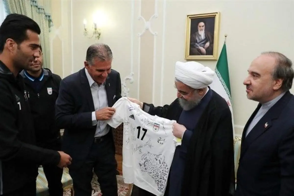 چشمک وزیر ورزش به برنامه های کی روش