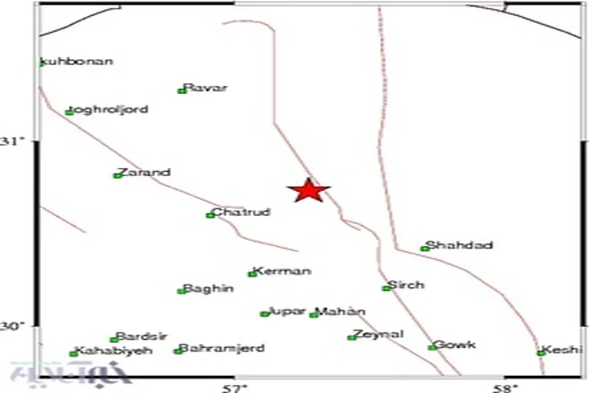 باز هم زلزله در هجدک کرمان