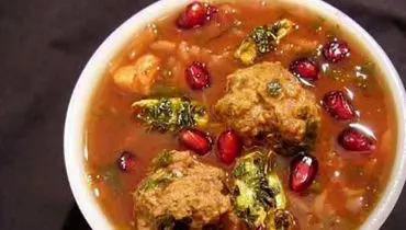 طرز تهیه سوپ انار