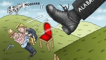 مردم ترامپ را اینطوری ادب کردند!