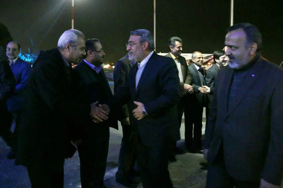 وزیر کشور وارد مشهد شد