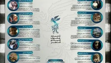 اسامی ۱۰ فیلم منتخب جشنواره فیلم فجر