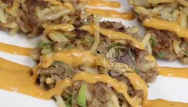 طرز تهیه پنکیک اسپاگتی
