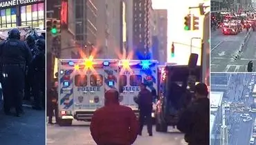 انفجار در مرکز منهتن در نیویورک+عکس