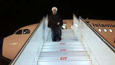 استقبال از روحانی در استانبول