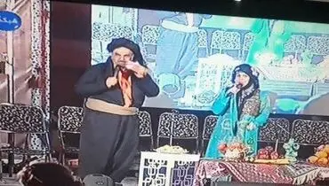جواد خیابانی با لباس کردی +عکس