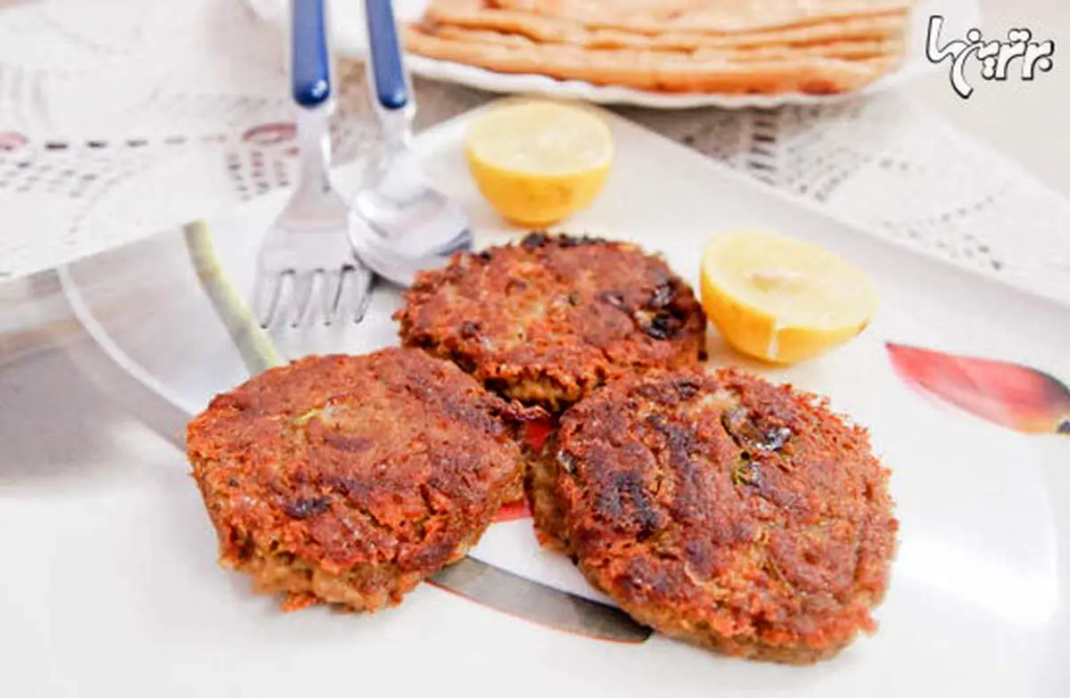 شامی کباب هندی غذای تند و فلفلی