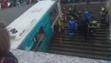 حادثه مرگبار زیرگذر مترو در مسکو