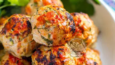 طرز تهیه کوفته بوقلمون و کدو سبز