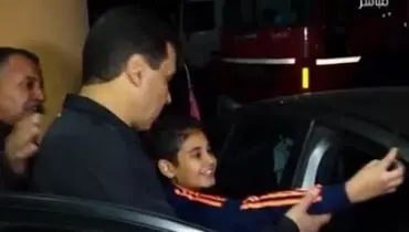 جنجال رفتار زشت مربی مصری با یک کودک!
