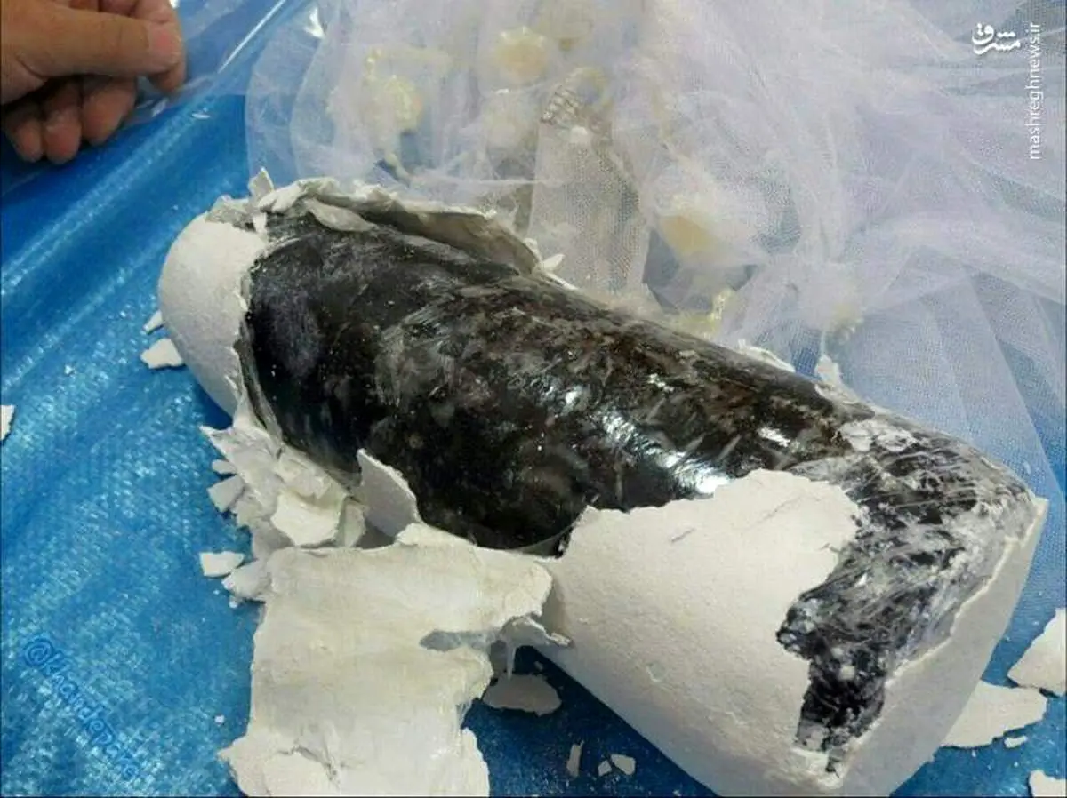 کشف تریاک به شیرینی «کله قند» +عکس