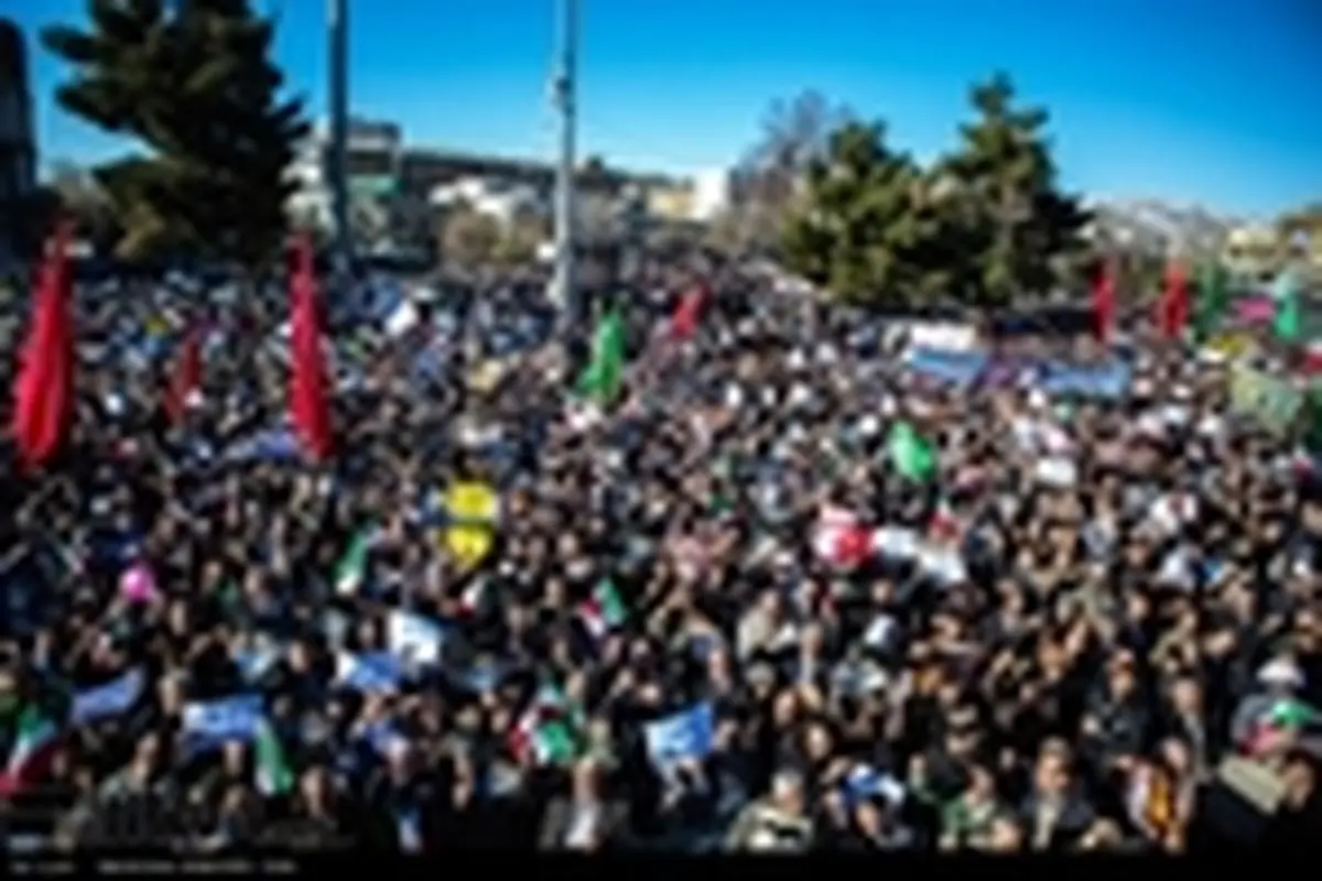 راهپیمایی گسترده در محکومیت ناآرامی ها