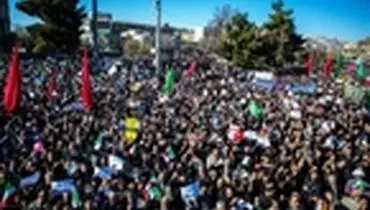 راهپیمایی گسترده در محکومیت ناآرامی ها