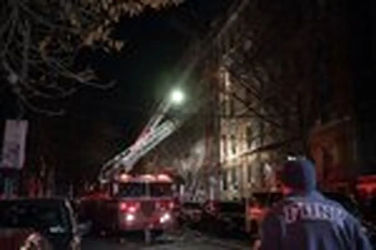 آتش سوزی مرگبار در نیویورک