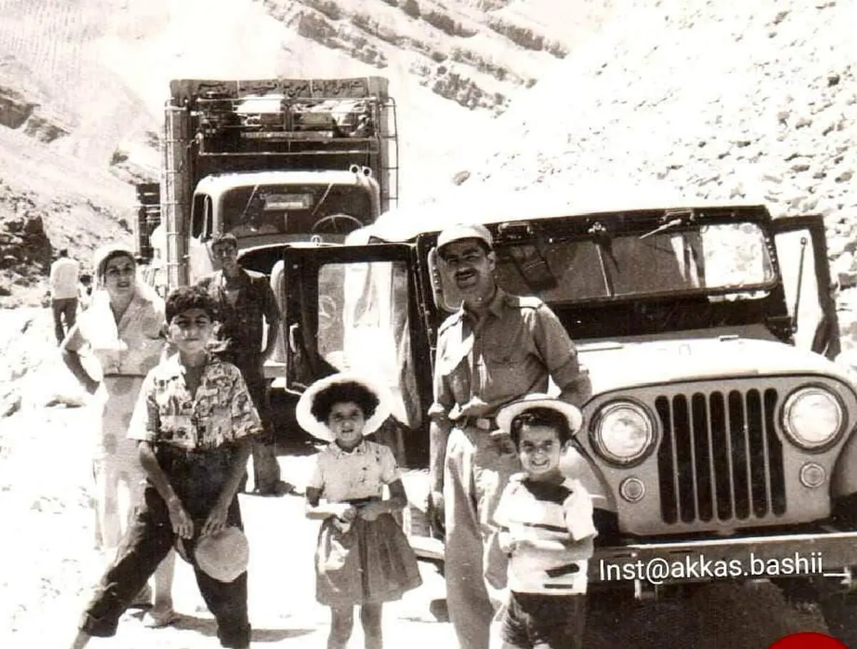 جاده چالوس وقتی خاکی بود +عکس