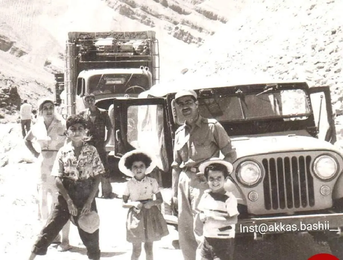 جاده چالوس وقتی خاکی بود +عکس