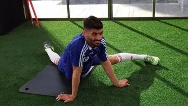 تک سپاهانی اردوی ملی +عکس