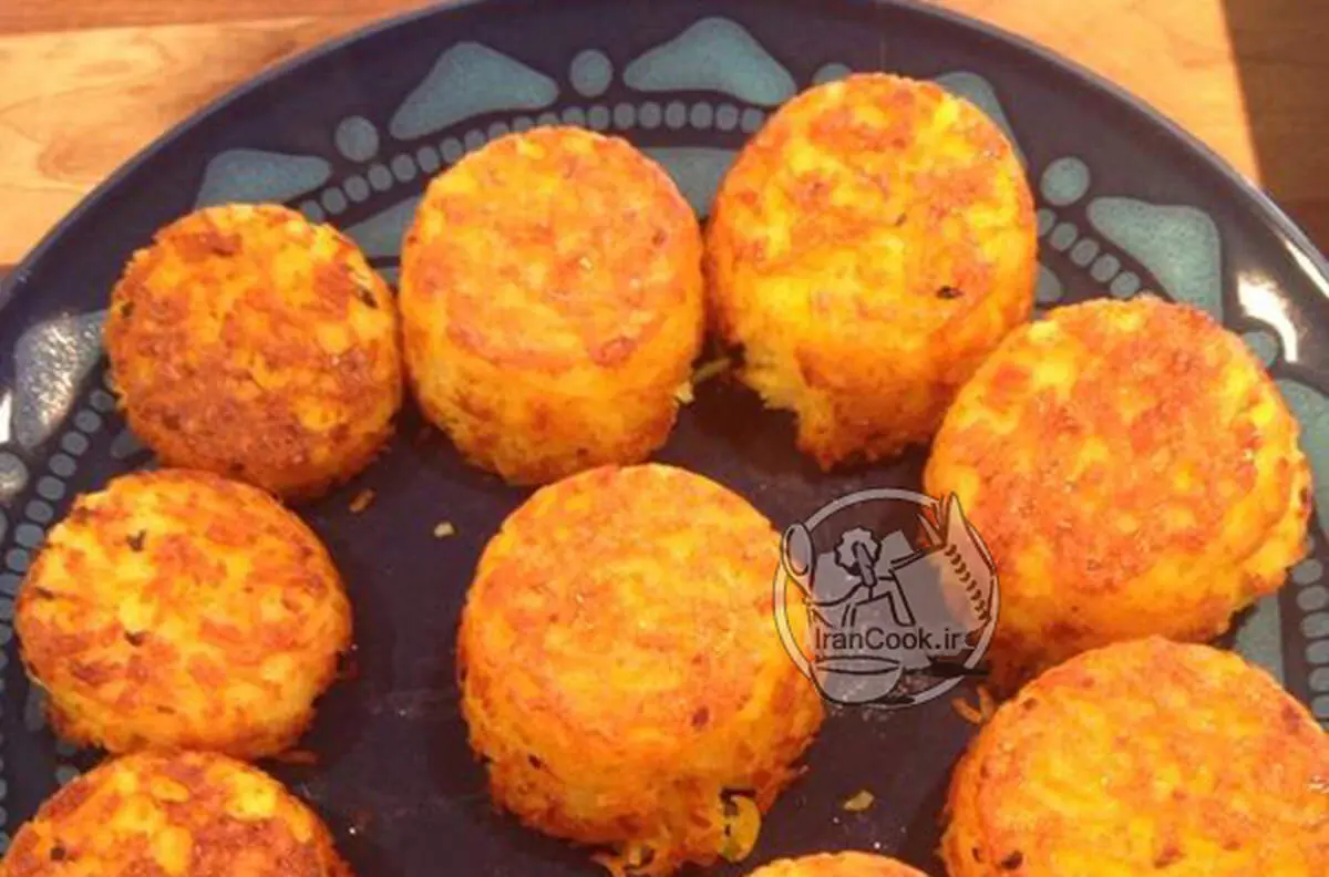 طرز تهیه ته دیگ تک نفره قالبی