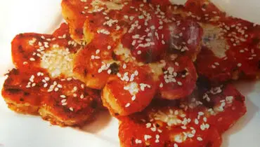 شامی ماست و پنیر غذایی ساده و فوری