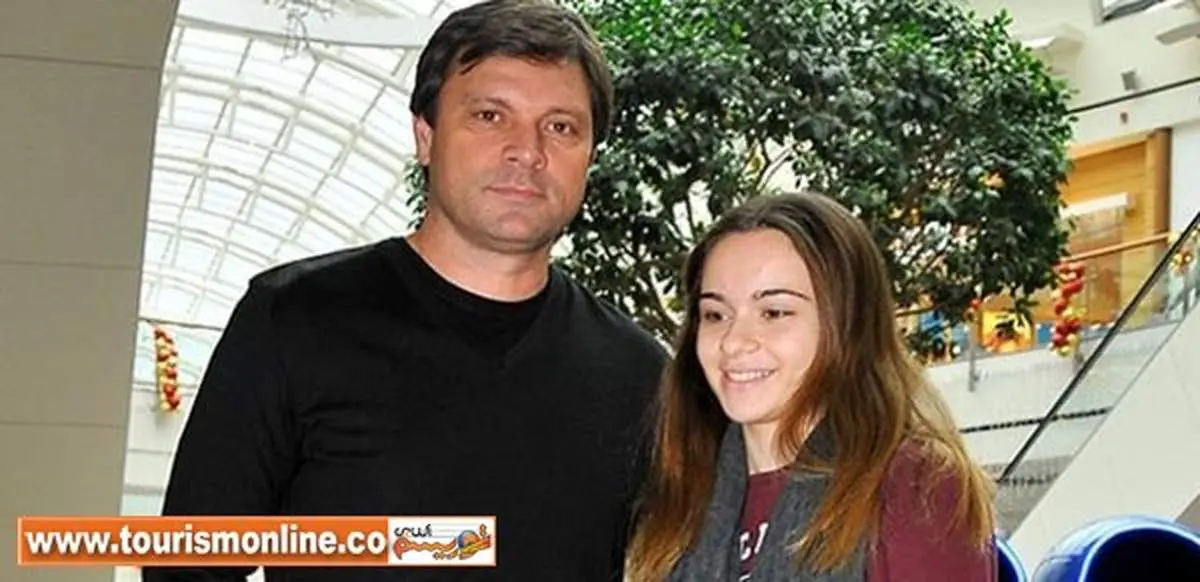 سرمربی جدید تراکتور و دخترش +عکس