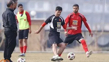 برانکو نظاره گر آمادگی آقا کریم +عکس