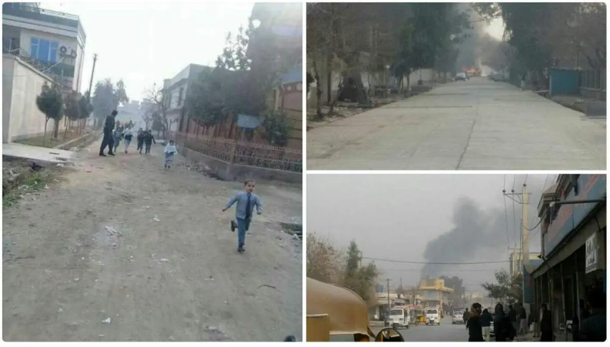 دفتر صندوق نجات کودکان در افغانستان هدف حمله قرار گرفت+عکس