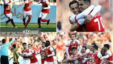 شادی آقای گل پرسپولیس +عکس