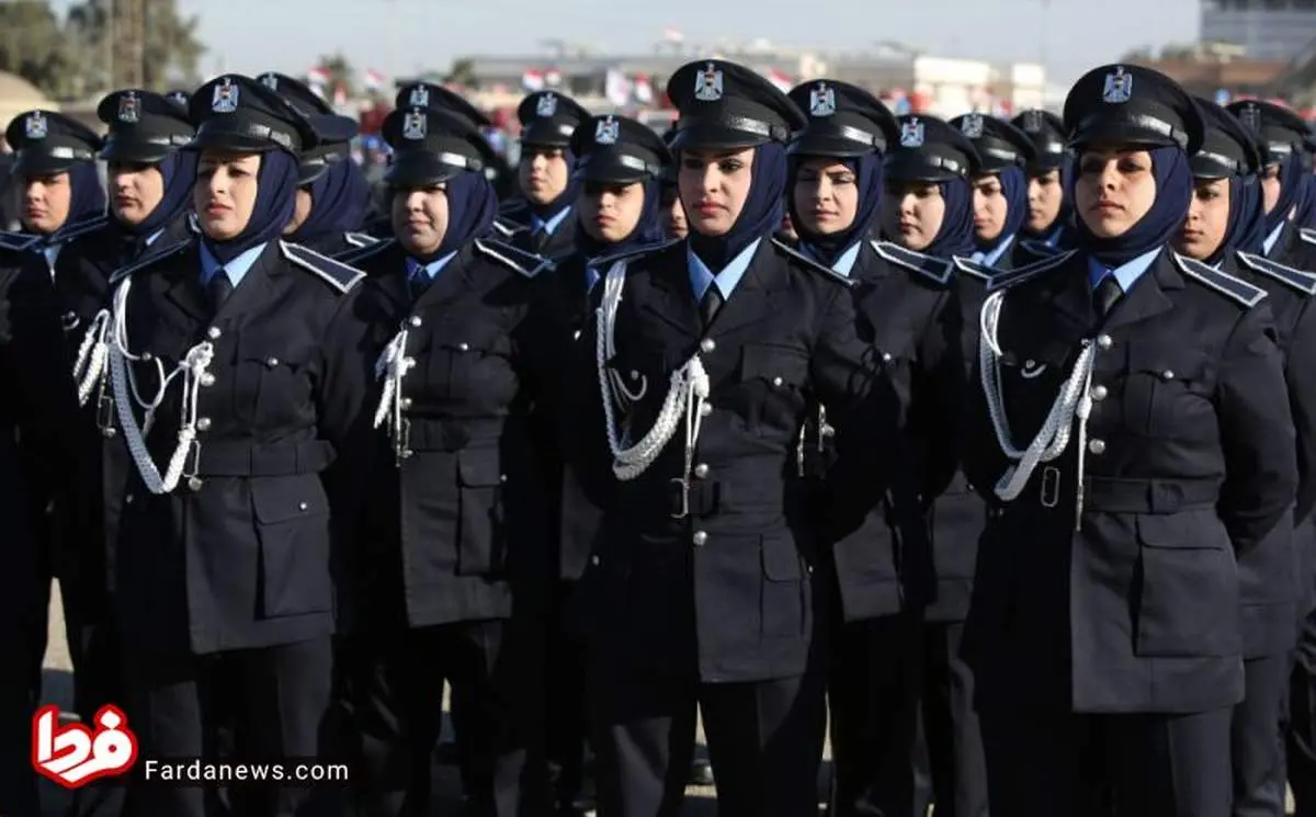 زنان پلیس در عراق+عکس