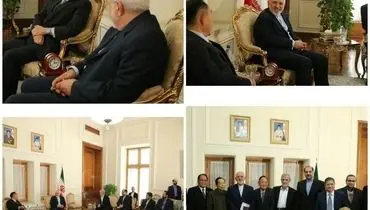 رئیس کنفدراسیون احزاب آسیایی با ظریف دیدار کرد