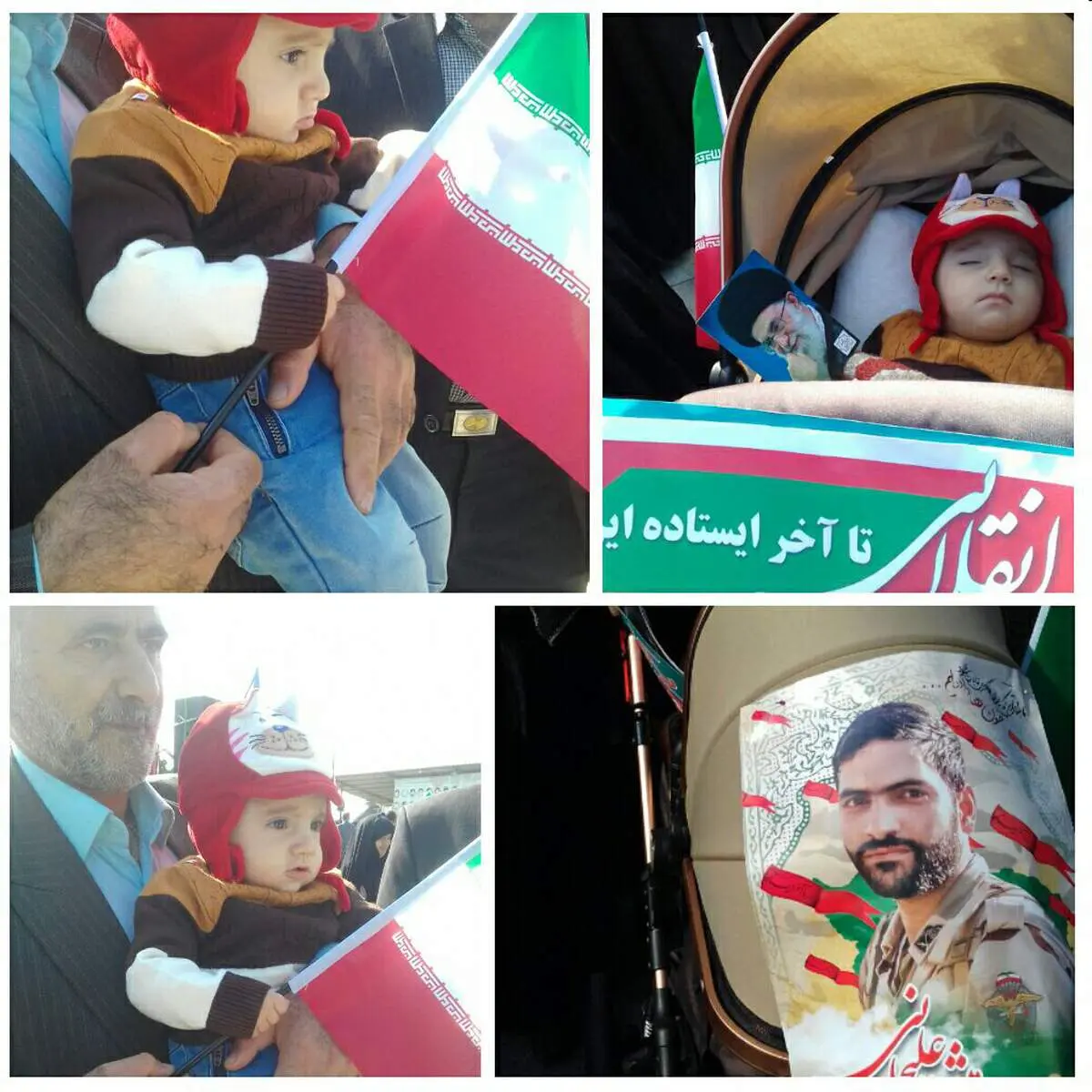 راه پدر ادامه دارد... +عکس
