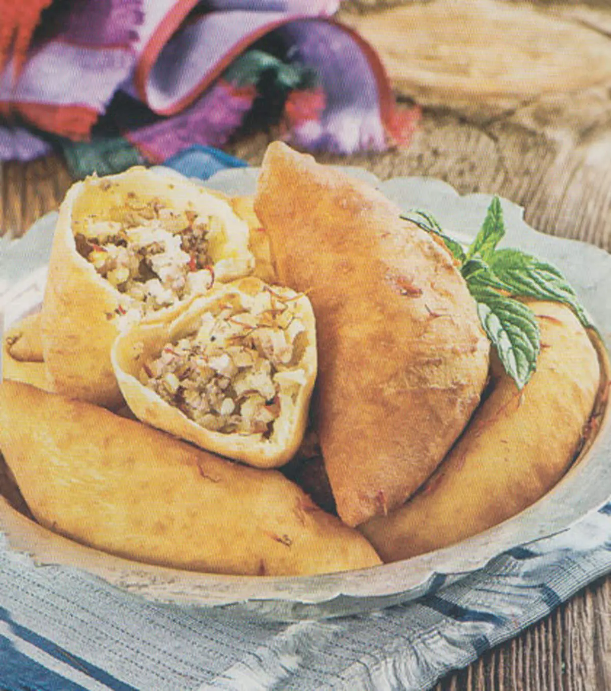 بورک گوشت و برنج غذای ترکیه ای