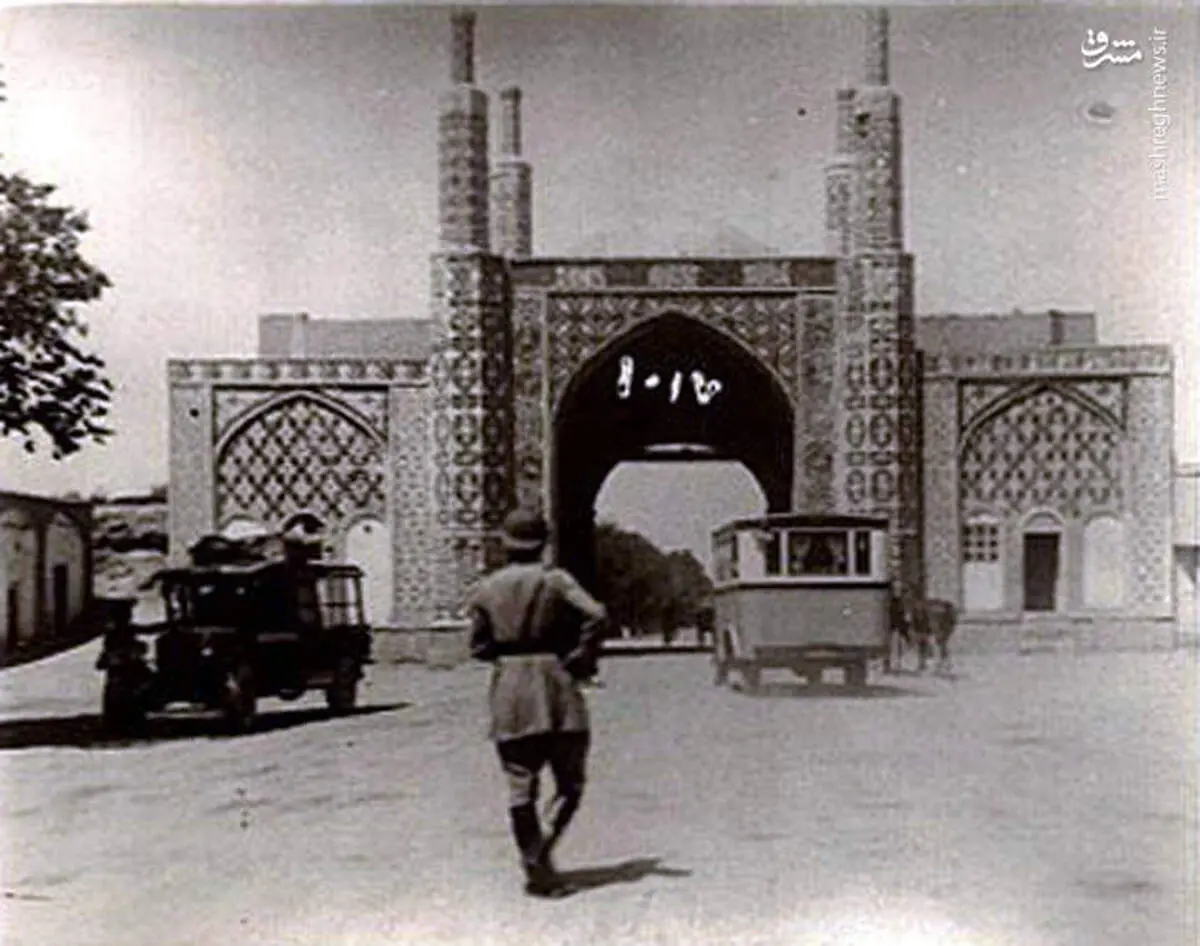 قدیمی‌ترین عکس از دروازه شمرون