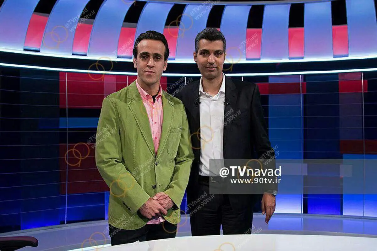 عکس یادگاری کریمی و فردوسی پور