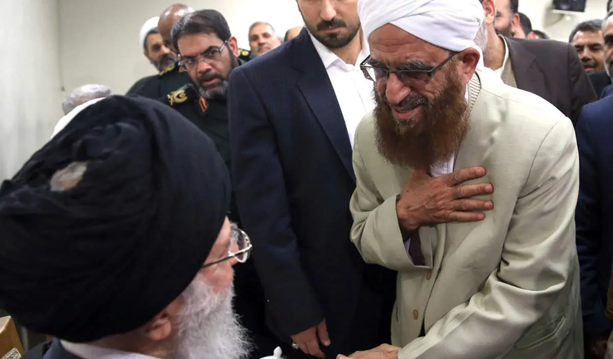 دیداری پر معنا با رهبر انقلاب