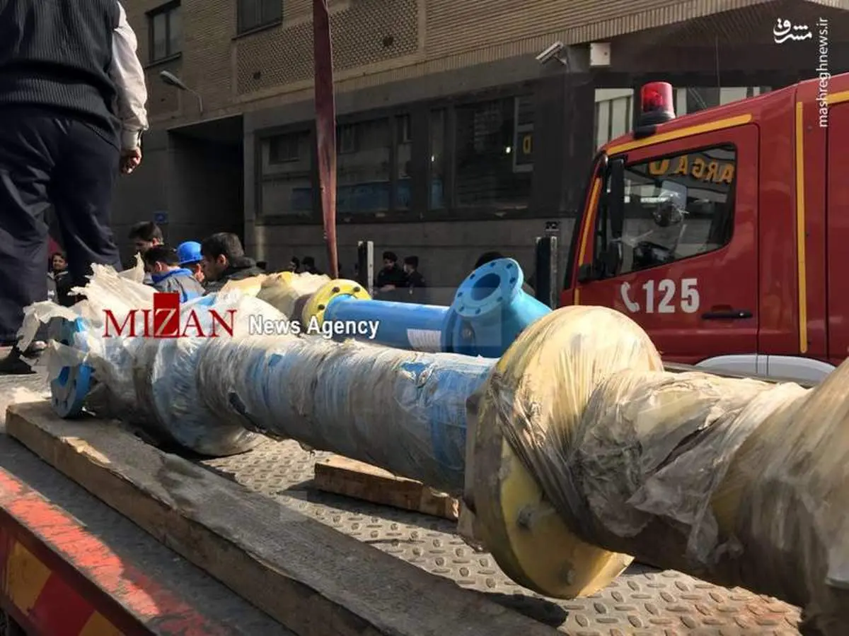 تجهیزات جدید آتش‌نشانان خیابان ولیعصر+عکس