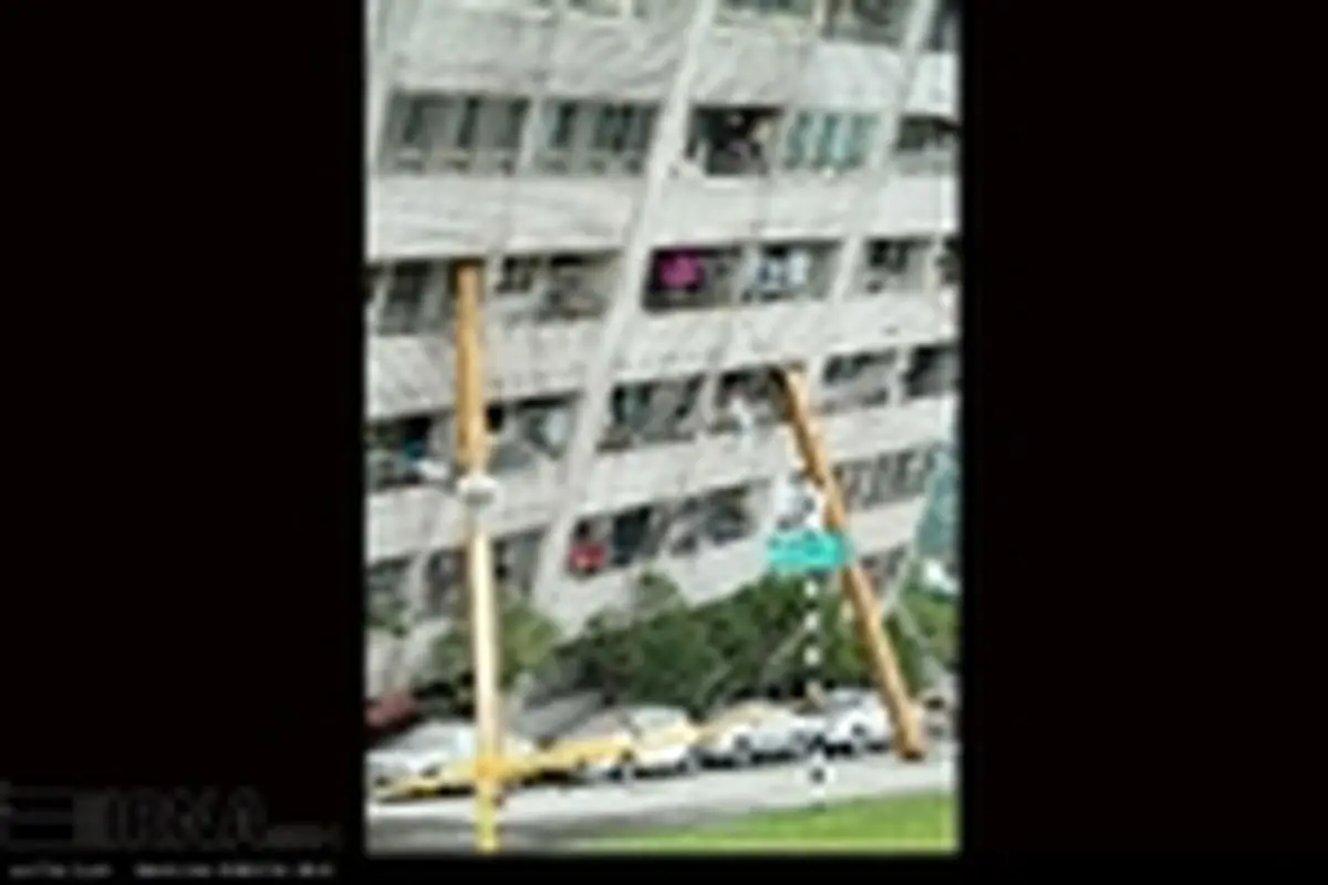 کج شدن هتل«بیوتیفول لایف  در تایوان