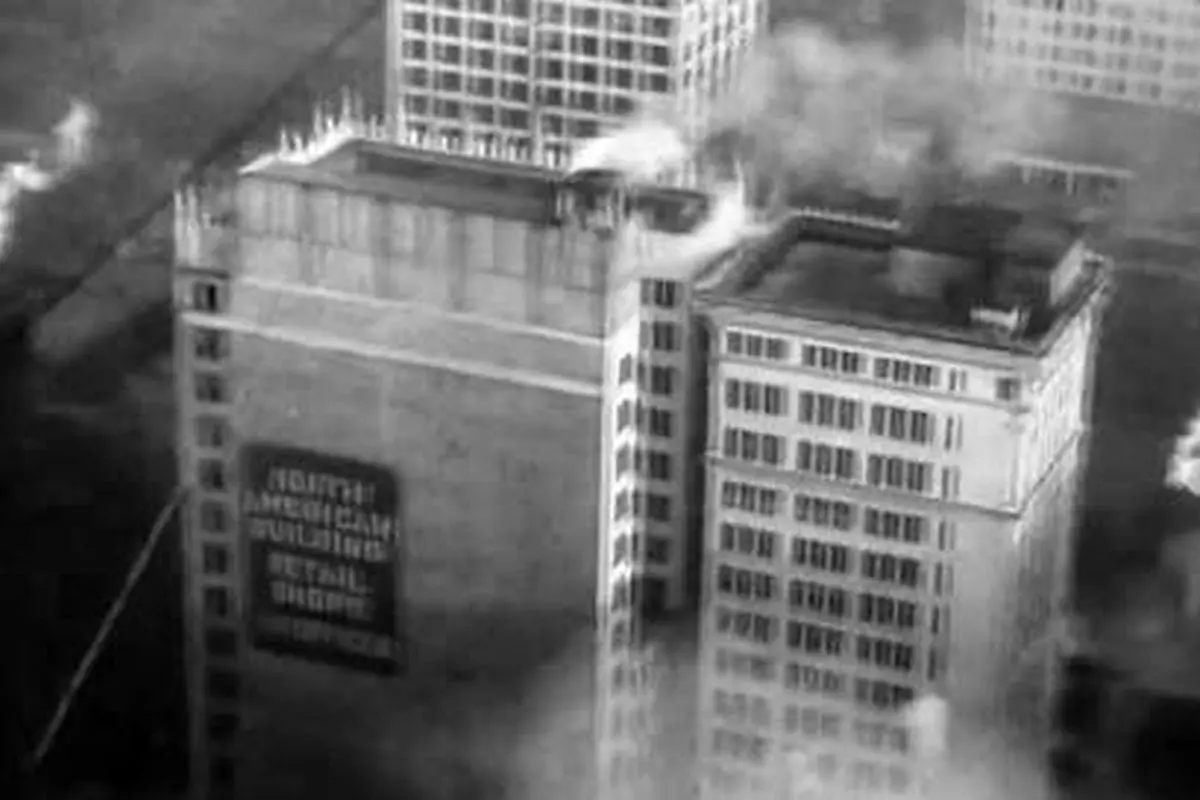 تصویر هوایی از شیکاگو ۱۰۴ سال پیش!