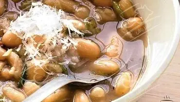 دستور پخت سوپ لوبیا سفید