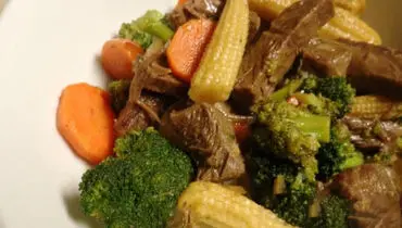 خوراک گوشت غذا‌یی مقوی