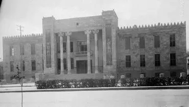 قدیمی‌ ترین عکس از ساختمان بانک ملی