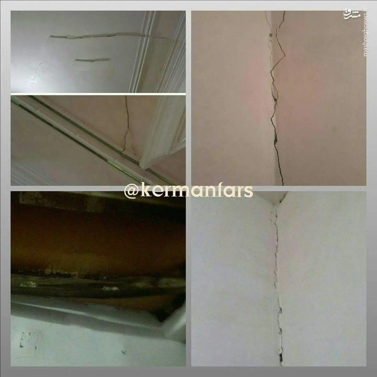 تصاویری از خسارت زلزله در کهنوج کرمان